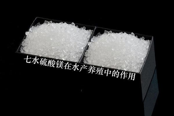 七水硫酸鎂在水產養殖中的作用